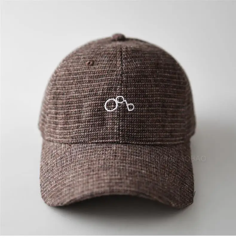Brown Letter Embroidered Baseball Cap Unisex — feature 2