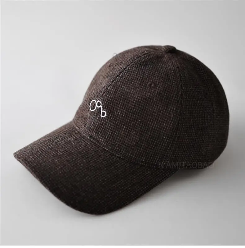 Brown Letter Embroidered Baseball Cap Unisex — feature 7