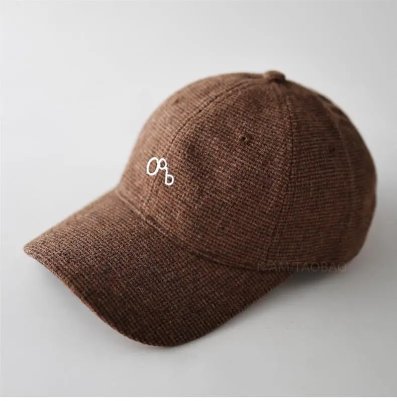Brown Letter Embroidered Baseball Cap Unisex — feature 9