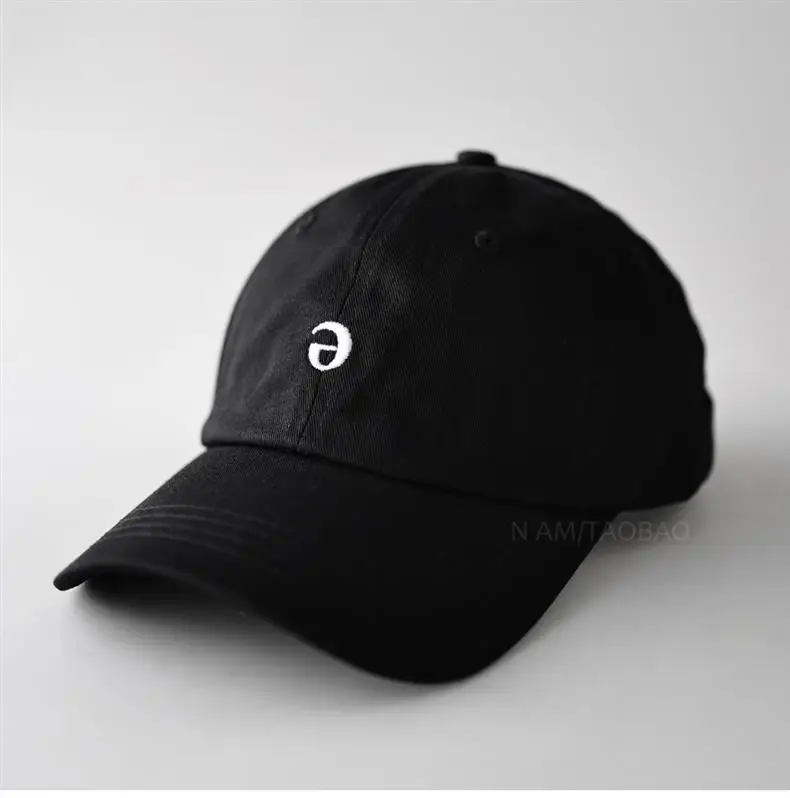 White Minimalist Letter Inverted Cap Sunshade Unisex — feature 1