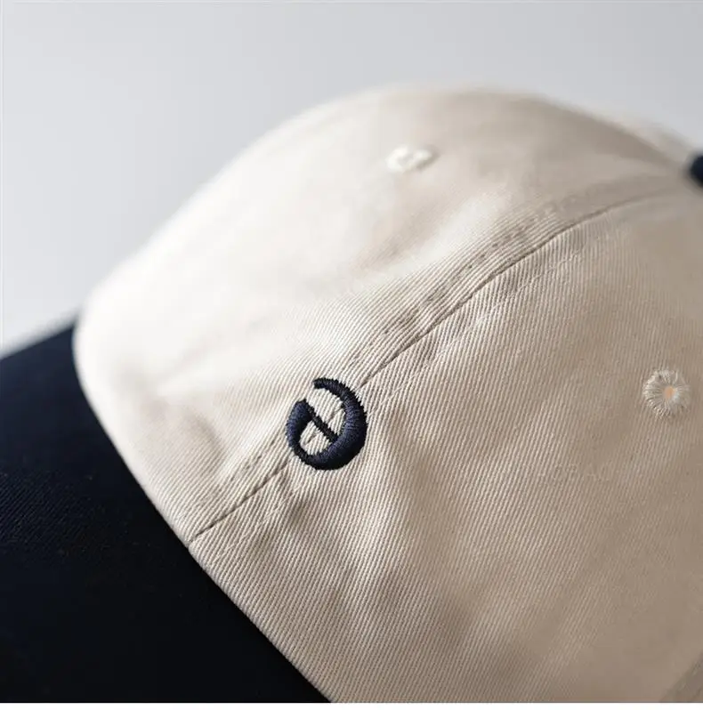 White Minimalist Letter Inverted Cap Sunshade Unisex — feature 4