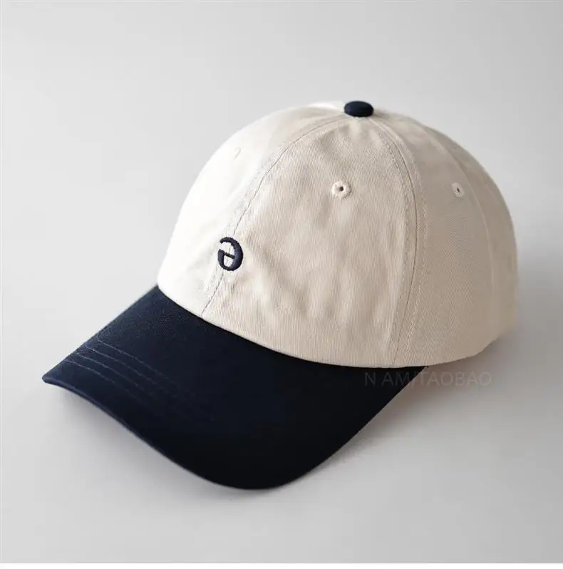 White Minimalist Letter Inverted Cap Sunshade Unisex — feature 7