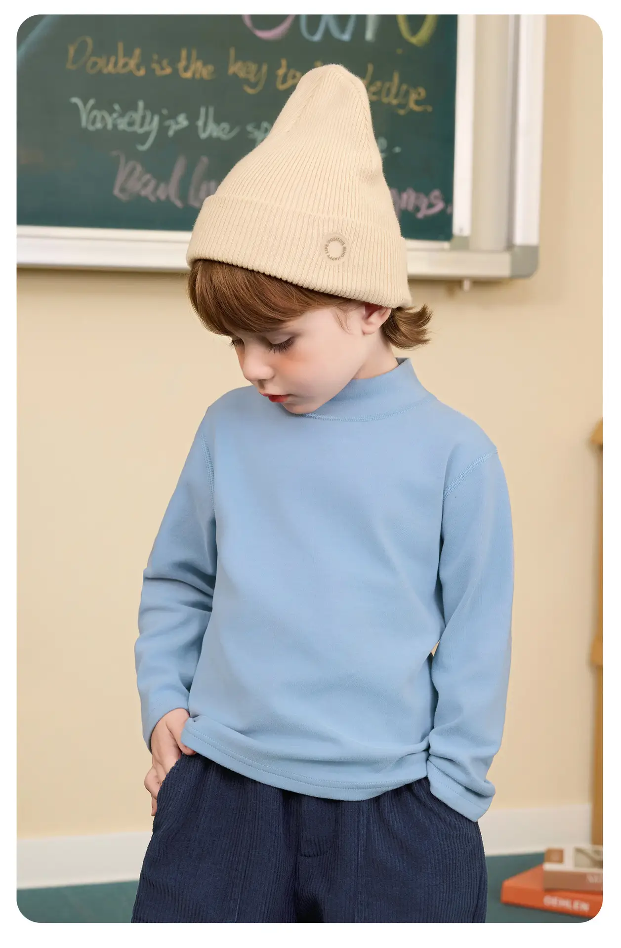 Boys Striped Long Sleeve T-Shirt Autumn Winter Kids — feature 15