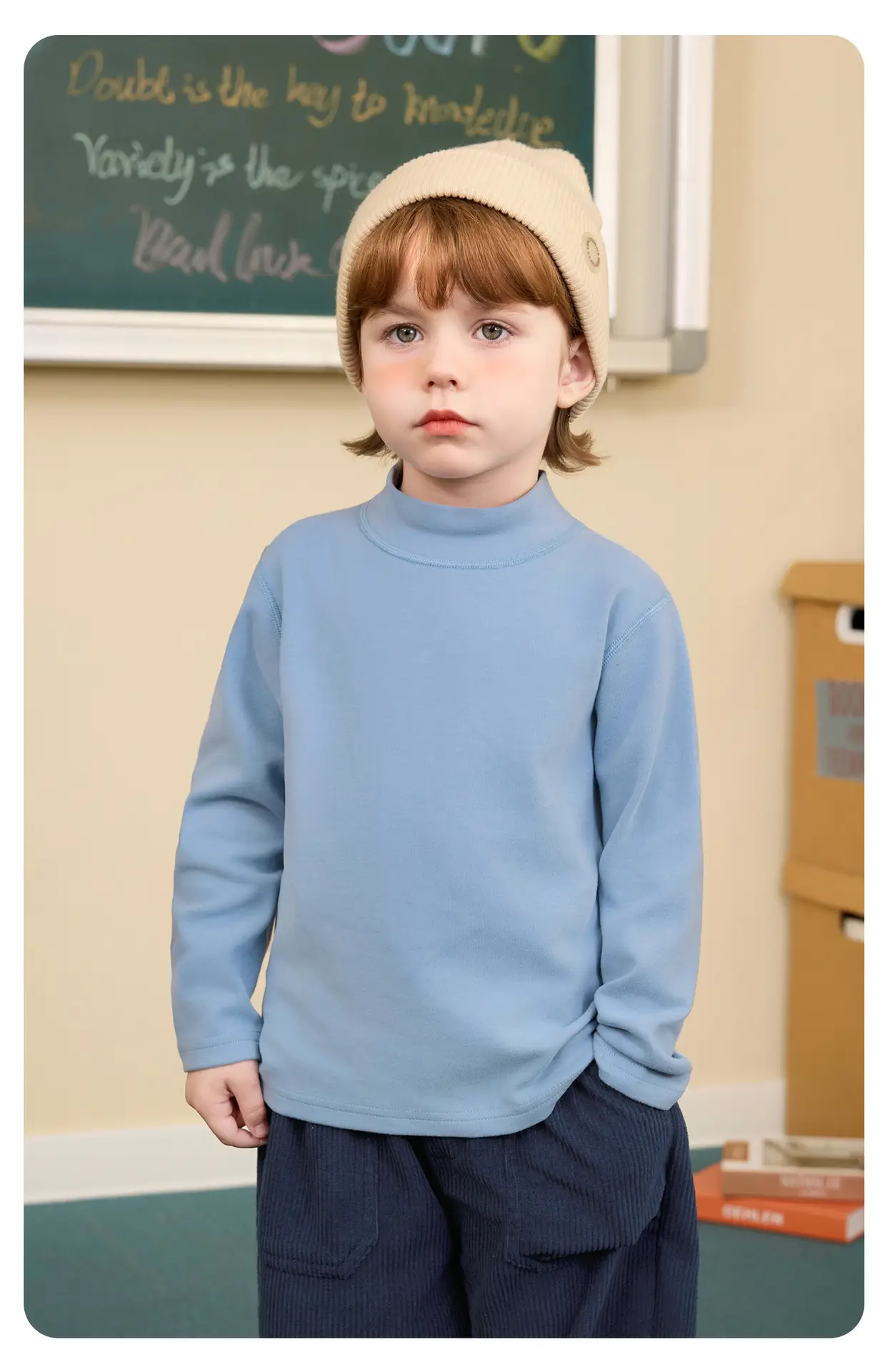 Boys Striped Long Sleeve T-Shirt Autumn Winter Kids — feature 16