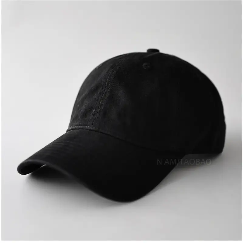 Men's Adjustable Beige Cotton Baseball Cap - Image 10