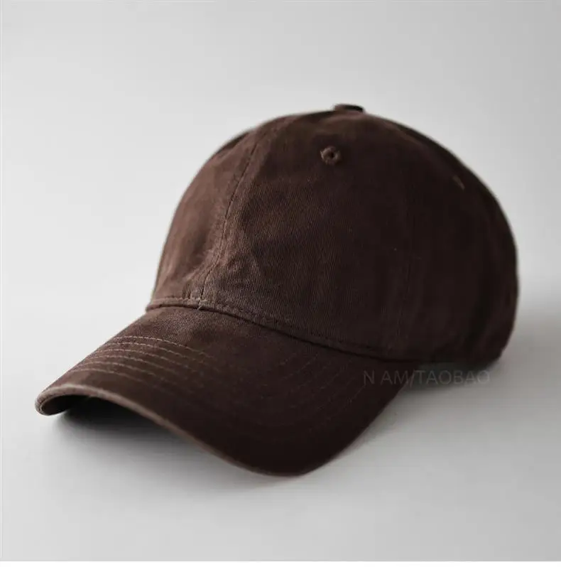 Men's Adjustable Beige Cotton Baseball Cap — feature 10