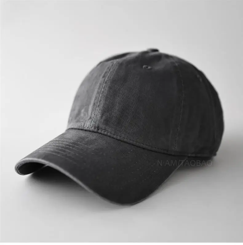 Men's Adjustable Beige Cotton Baseball Cap — feature 4