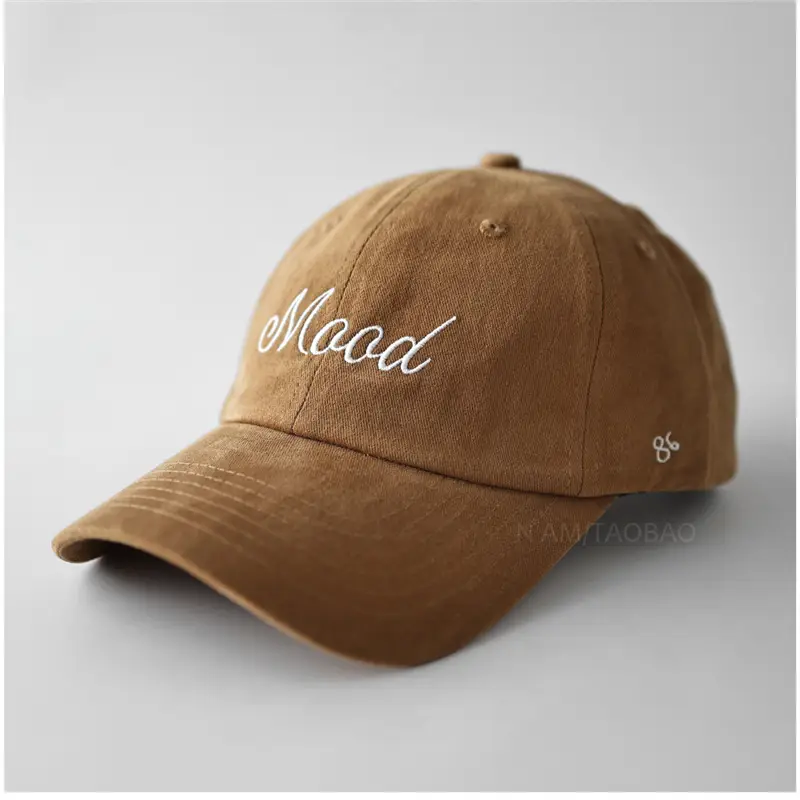 Maroon Embroidered Baseball Cap for Men Women - Image 9