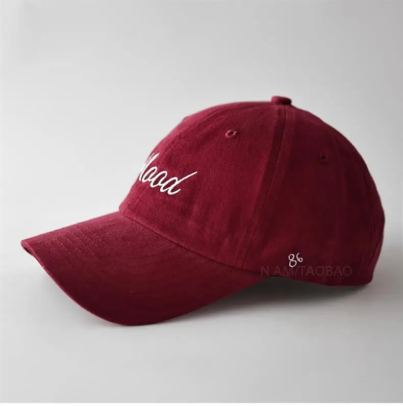 Maroon Embroidered Baseball Cap for Men Women — feature 10