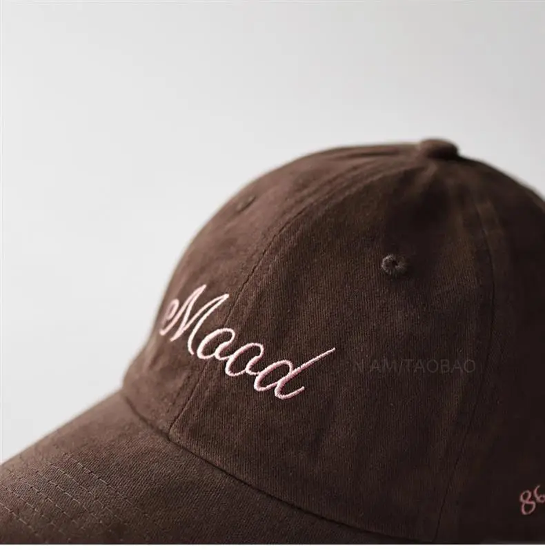 Maroon Embroidered Baseball Cap for Men Women — feature 12