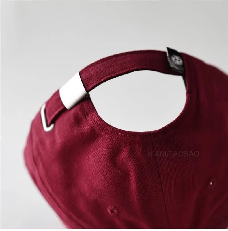 Maroon Embroidered Baseball Cap for Men Women — feature 14