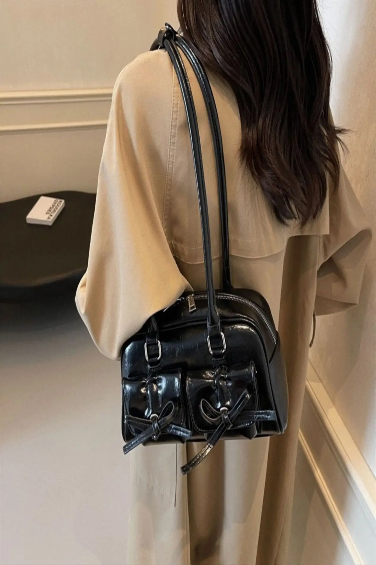 Black High-Looking Crossbody Bag for Women — feature 13