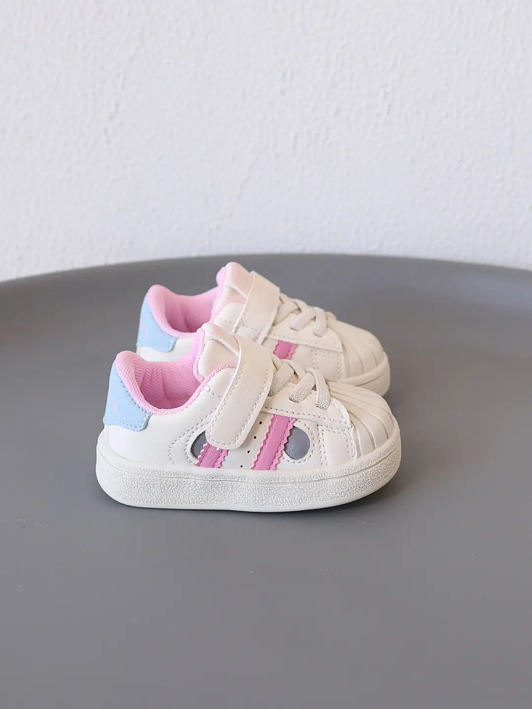 Baby Girl's Fashionable Shell-Toe Shoes, Baby Shoes, Soft-Soled Toddler Shoes, Autum Boys' Fashionable Sports Sneakers — feature 12