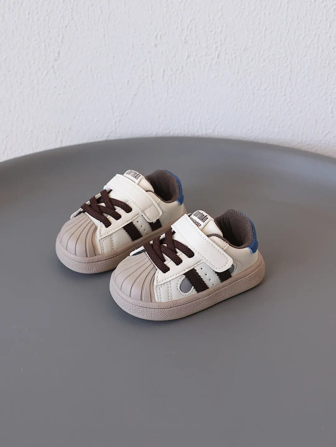 Baby Girl's Fashionable Shell-Toe Shoes, Baby Shoes, Soft-Soled Toddler Shoes, Autum Boys' Fashionable Sports Sneakers — feature 2