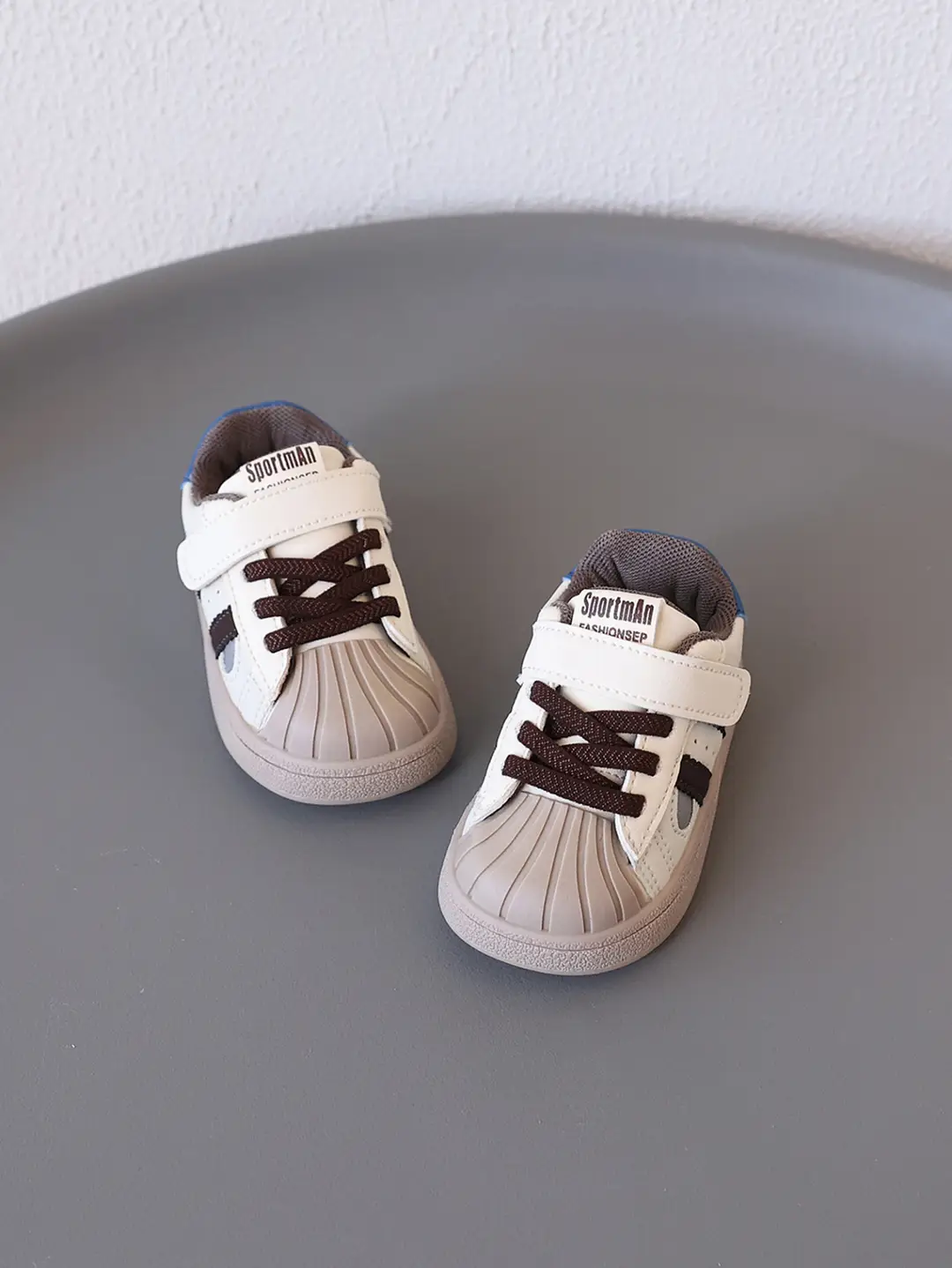Baby Girl's Fashionable Shell-Toe Shoes, Baby Shoes, Soft-Soled Toddler Shoes, Autum Boys' Fashionable Sports Sneakers — feature 7