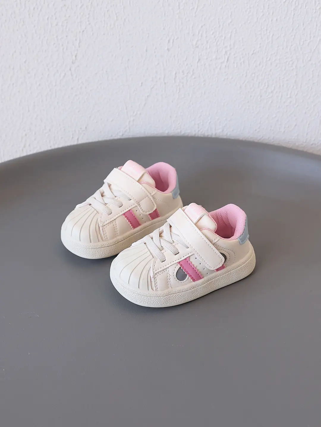 Baby Girl's Fashionable Shell-Toe Shoes, Baby Shoes, Soft-Soled Toddler Shoes, Autum Boys' Fashionable Sports Sneakers — feature 8