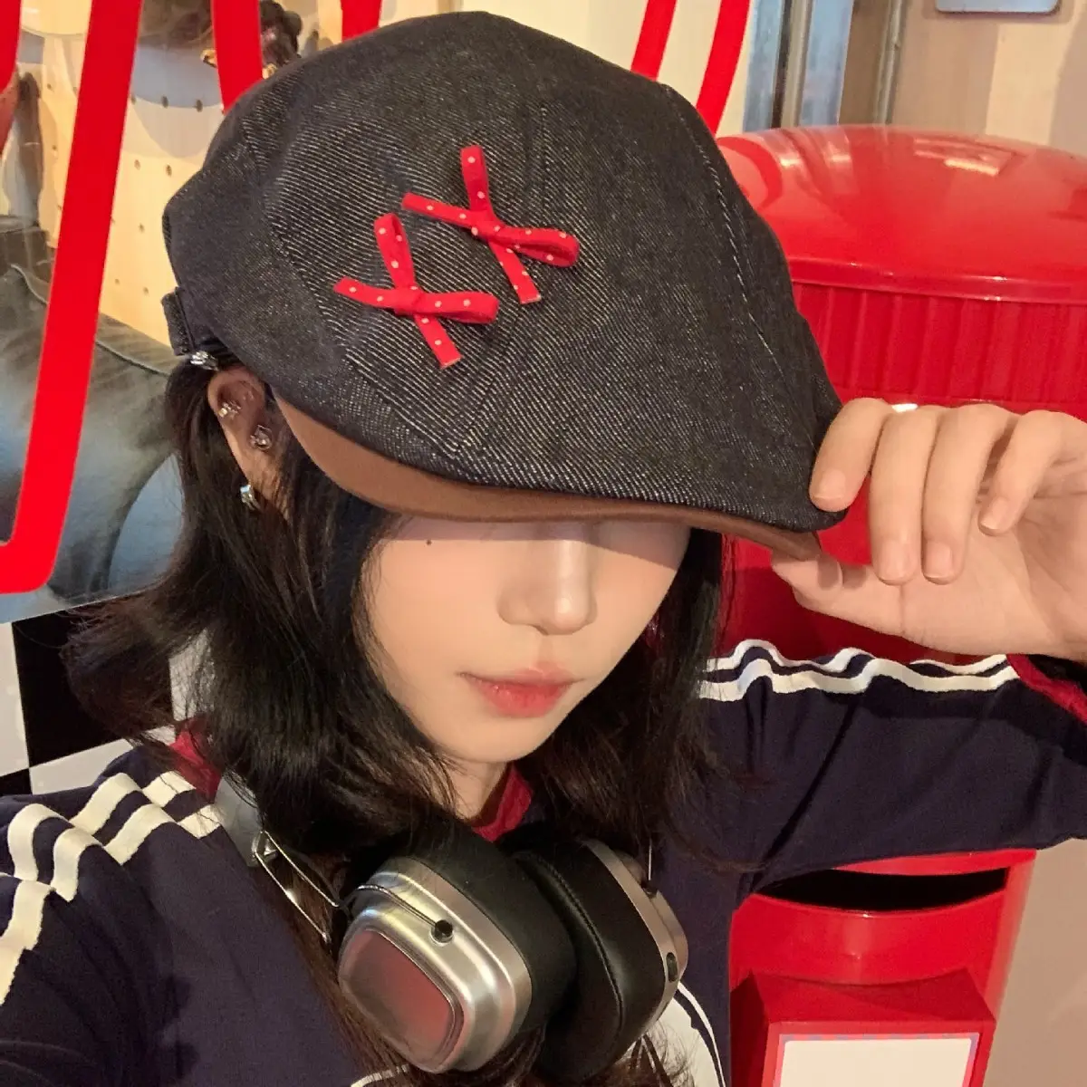Japanese Style Reversible Cap for Women 2025 - Image 3