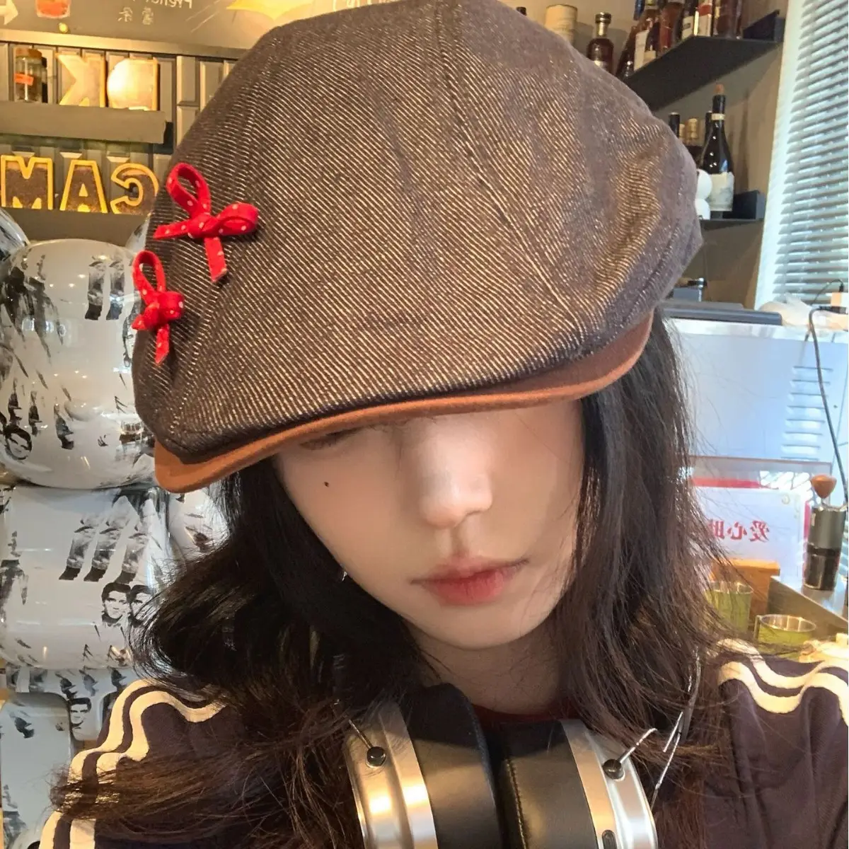 Japanese Style Reversible Cap for Women 2025 - Image 5