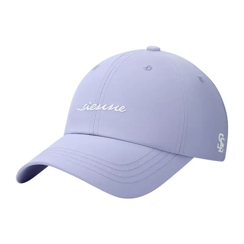 Dark Grey Embroidered Baseball Cap with Sun Protection - Image 9