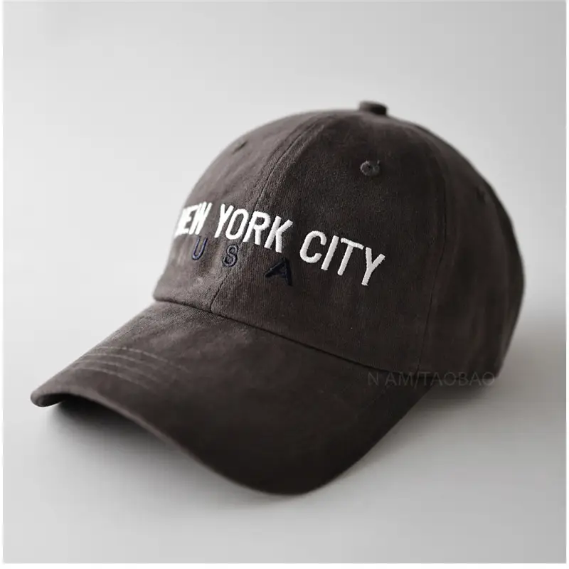Blue Embroidered Baseball Cap for Men Women Casual Sunshade - Image 10