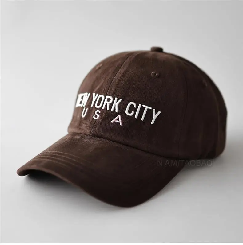 Blue Embroidered Baseball Cap for Men Women Casual Sunshade — feature 10