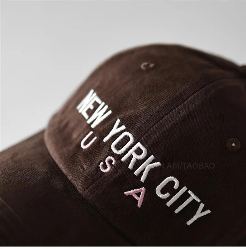 Blue Embroidered Baseball Cap for Men Women Casual Sunshade — feature 11