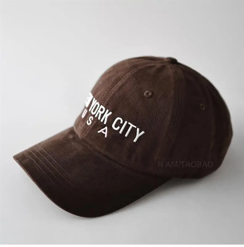 Blue Embroidered Baseball Cap for Men Women Casual Sunshade — feature 12
