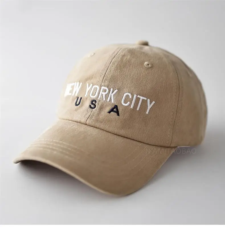 Blue Embroidered Baseball Cap for Men Women Casual Sunshade — feature 5