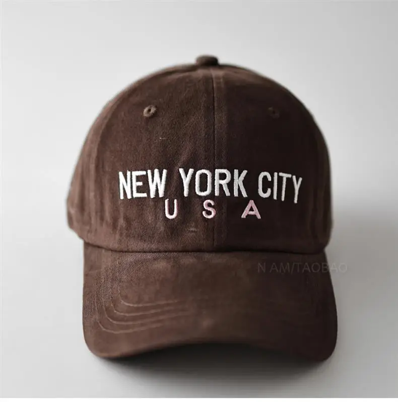 Blue Embroidered Baseball Cap for Men Women Casual Sunshade — feature 7