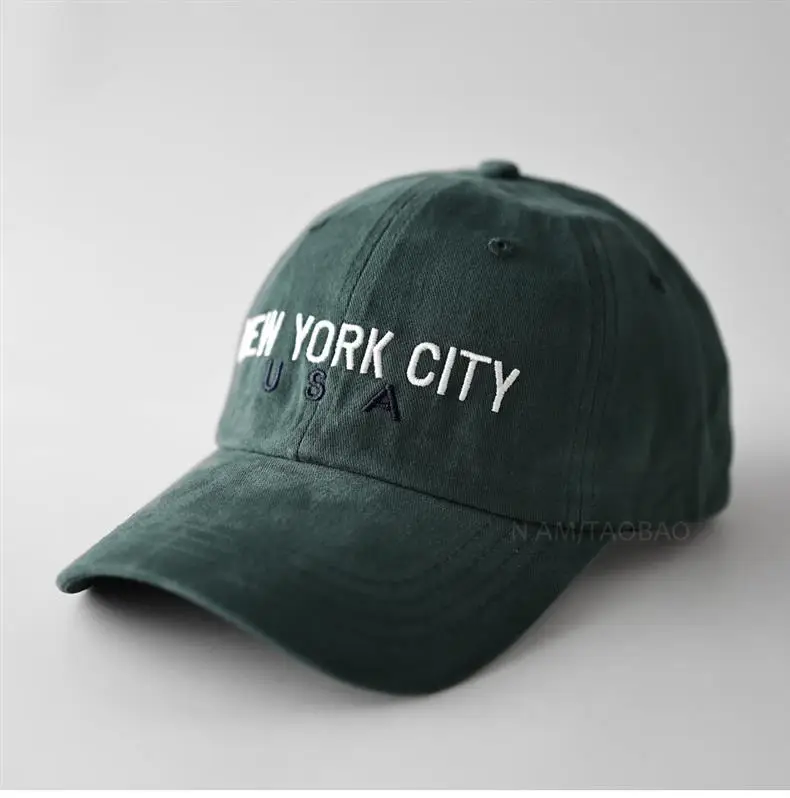 Blue Embroidered Baseball Cap for Men Women Casual Sunshade — feature 8