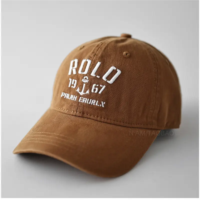 Maroon Polo 9167 Embroidered Baseball Cap - Image 10