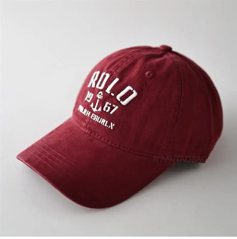 Maroon Polo 9167 Embroidered Baseball Cap — feature 14