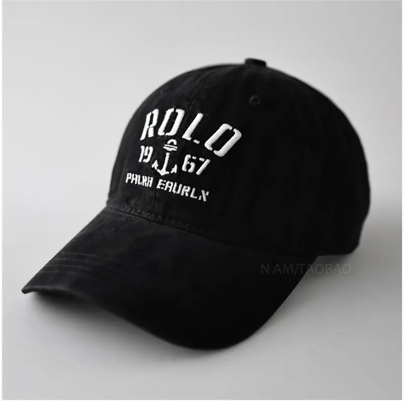 Maroon Polo 9167 Embroidered Baseball Cap - Image 5