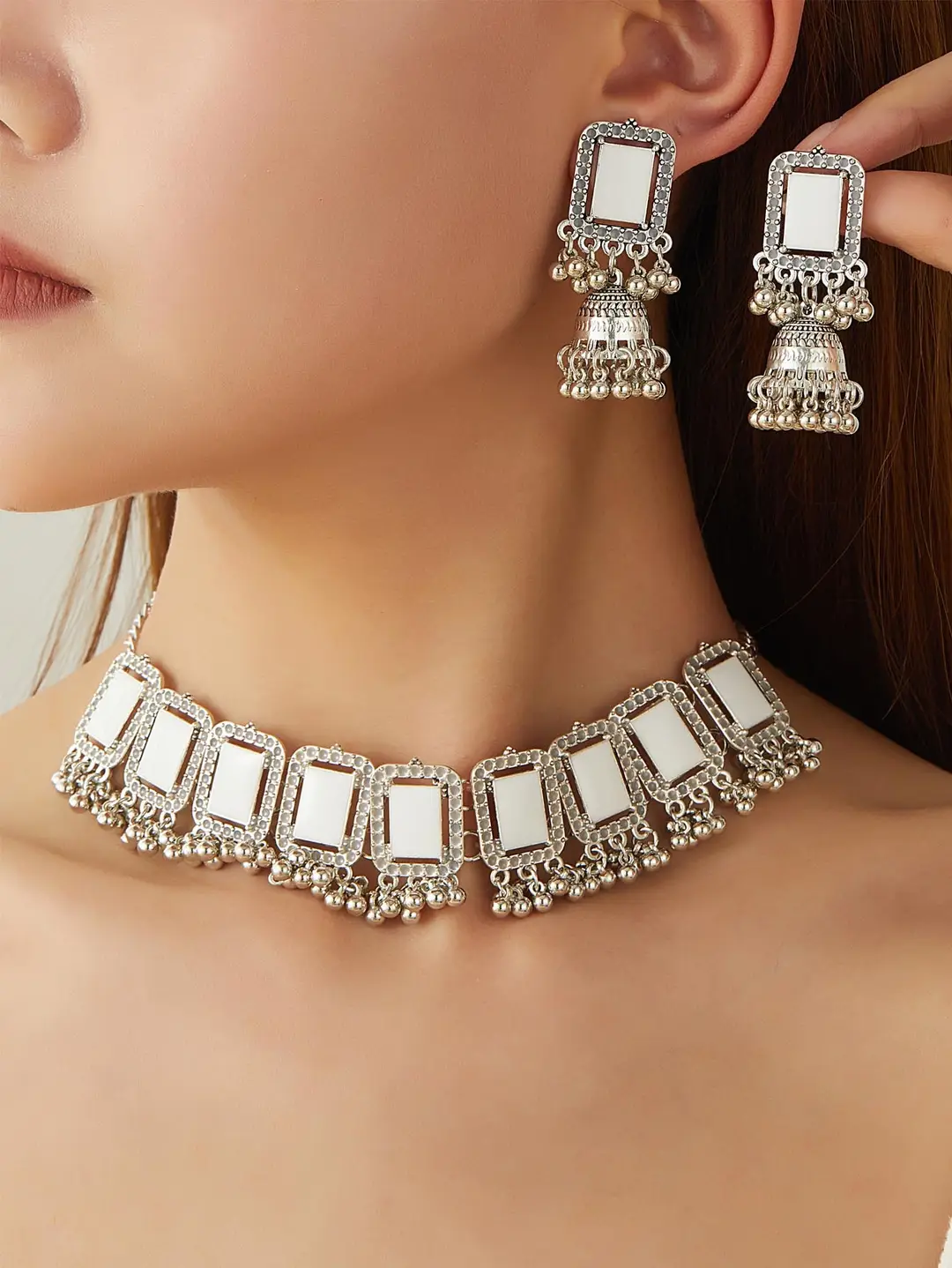 Cross-Border European and American Style Bohemian Handmade Tassel Bell Traditional Ethnic Style Earrings Wholesale Manufacturer