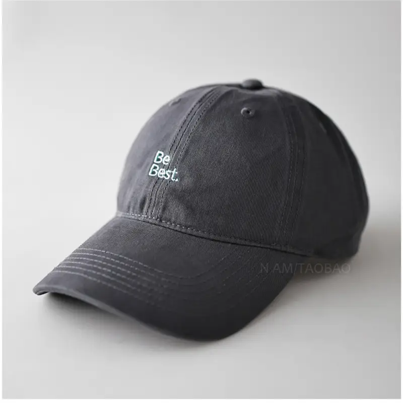 Purple Embroidered Baseball Cap Unisex Sunshade - Image 10