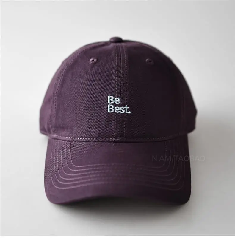 Purple Embroidered Baseball Cap Unisex Sunshade — feature 2