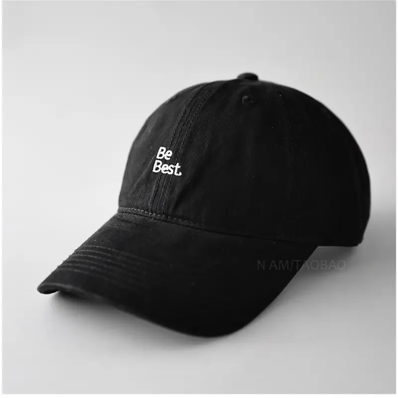 Purple Embroidered Baseball Cap Unisex Sunshade - Image 2