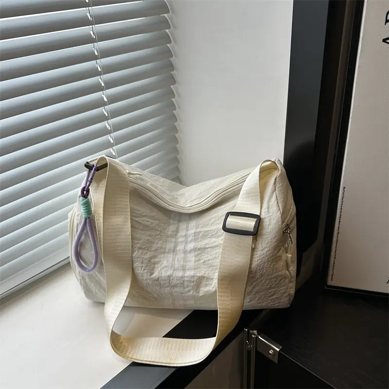 2025 Women's Black Crossbody Bag with 3 Stripes - Image 2