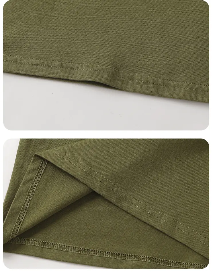 Kaka Panda Boys Long Sleeve T-Shirt Olive Green — feature 12