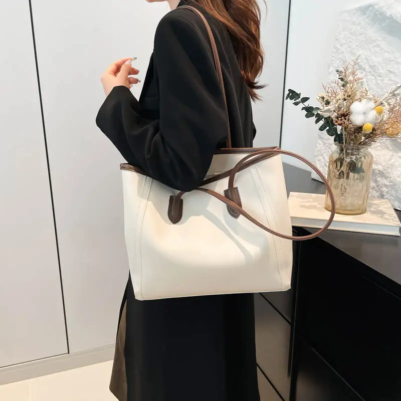 Women's New Casual Korean Style Brown Tote Bag — feature 27