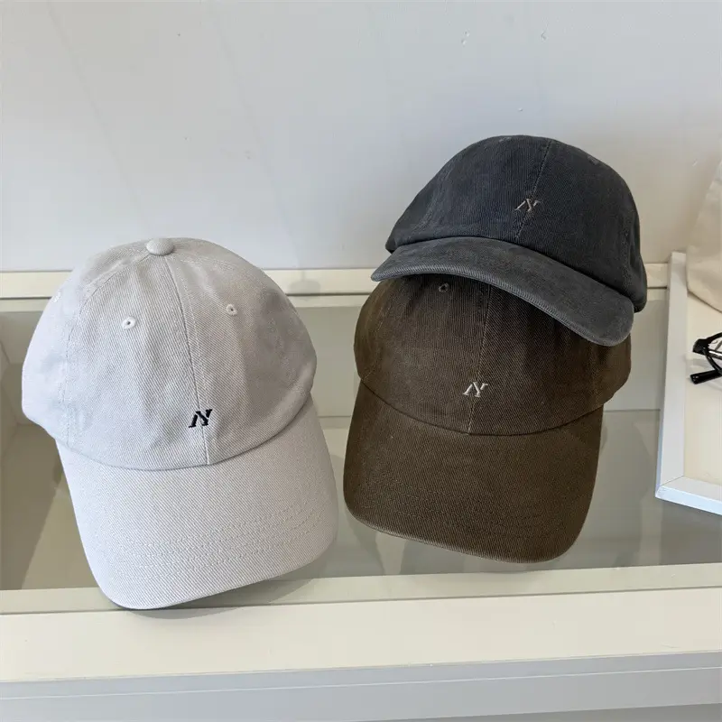 N Letter Baseball Cap for Women Maroon Black - Image 4