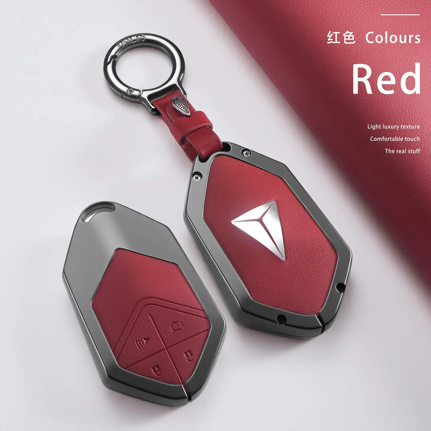 Black Smart Remote Control Key Cover for S07 Car L07