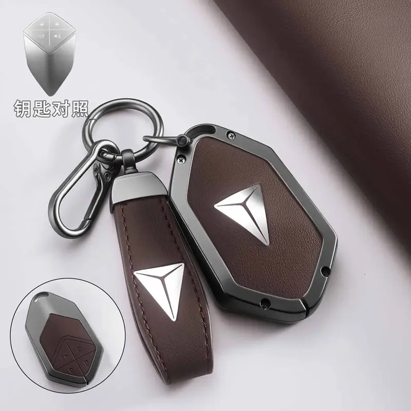 Black Smart Remote Control Key Cover for S07 Car L07