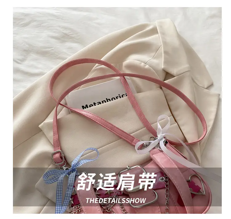 Black High-End Hanging Chain Tote Bag for Women — feature 4