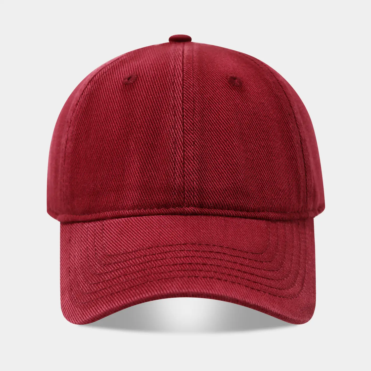Men Baseball Cap Navy Washable Retro Solid - Image 14