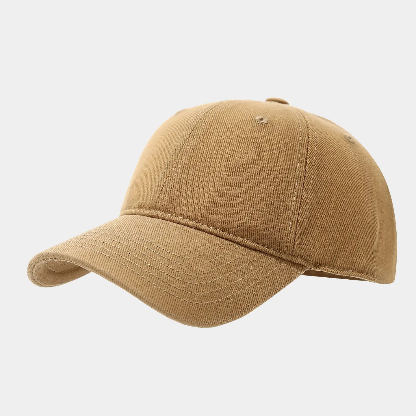 Men Baseball Cap Navy Washable Retro Solid - Image 4