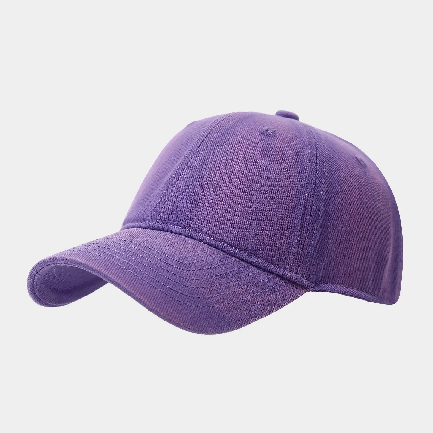 Men Baseball Cap Navy Washable Retro Solid - Image 7