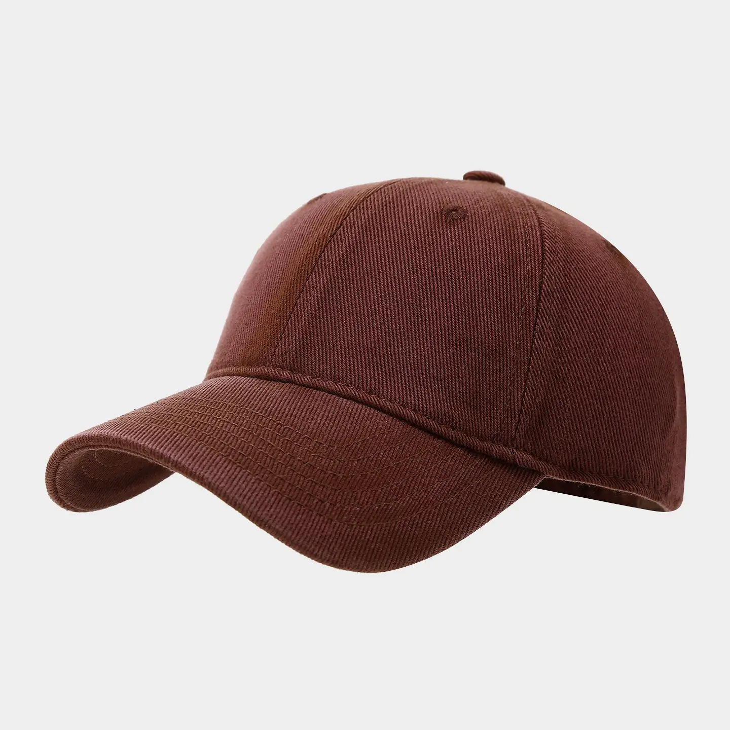 Men Baseball Cap Navy Washable Retro Solid - Image 8