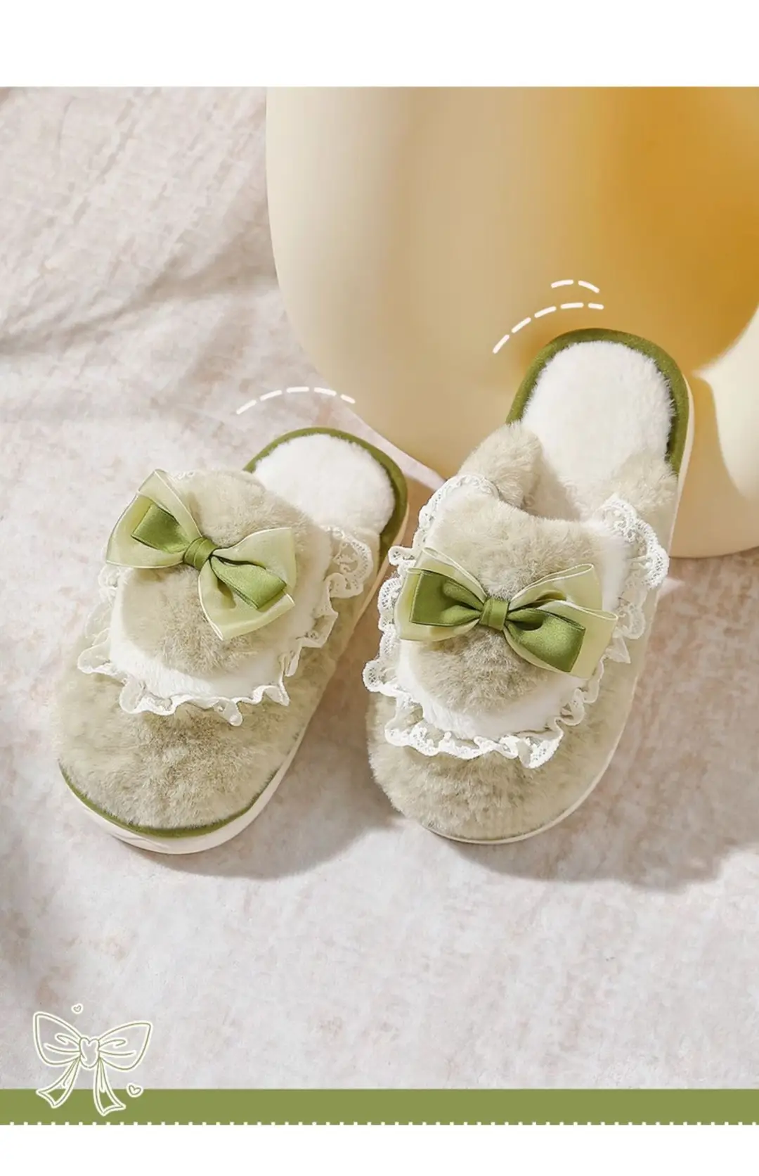 Cotton Slippers for Women Autumn and Winter 2024 New Indoor Home Non-Slip Thick-Soled Plush Confinement Slippers for Women Winter — feature 13