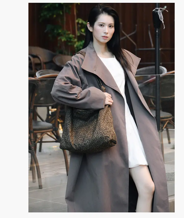 Leopard Print Tote Bag Women Retro Shoulder Bag 2026 — feature 28